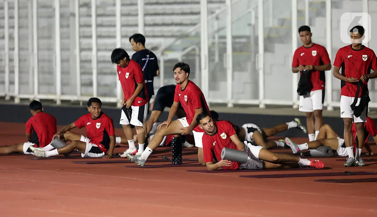 Timnas Indonesia U-23 akan berhadapan dengan Brunei Darussalam pada laga perdana ASEAN U-23 Championship 2025. (Liputan6.com/Helmi Fithriansyah)