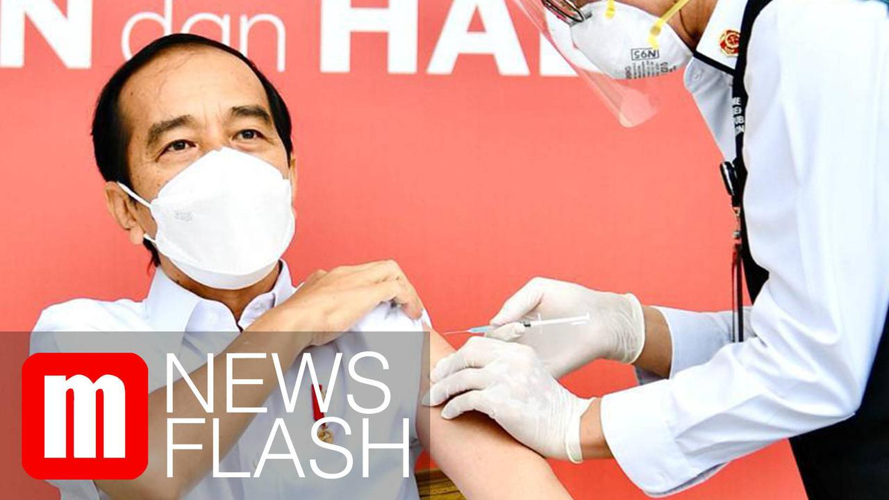 VIDEO: Presiden Jokowi hingga Raffi Ahmad Disuntik Vaksin Covid-19