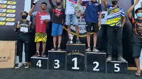 Pembalap Asal Musi Banyuasin Sapu Bersih 4 Podium di Jawa Tengah