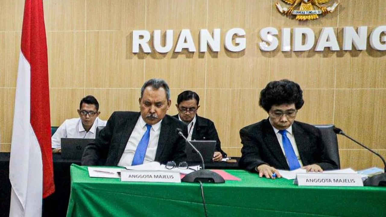 FOTO: Suasana Sidang Kode Etik Tanpa Kehadiran Ketua KPK Nonaktif Firli Bahuri