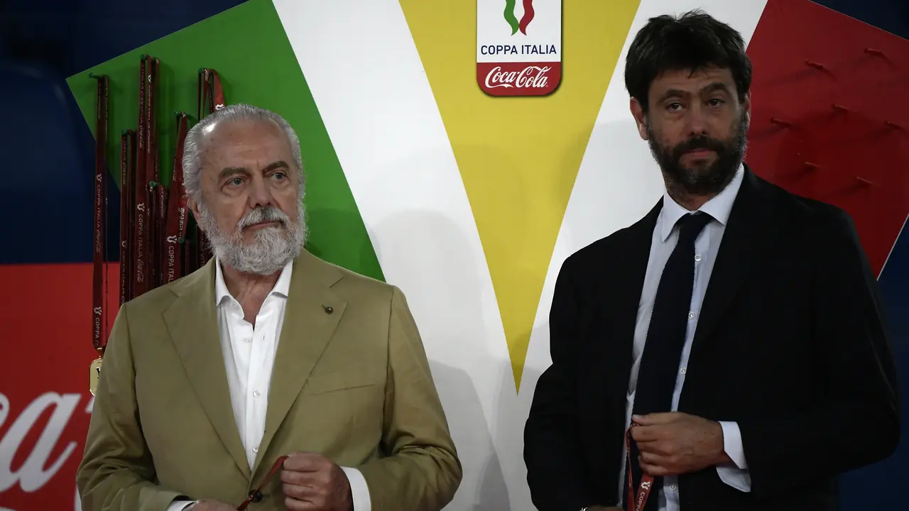Aurelio De Laurentiis dan Andrea Agnelli