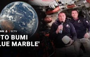Astronaut Misi Artemis II telah membagikan foto menakjubkan yang diambil selama perjalanan mereka ke bulan. Salah satunya, foto bumi yang dijuluki 'blue marble'.
