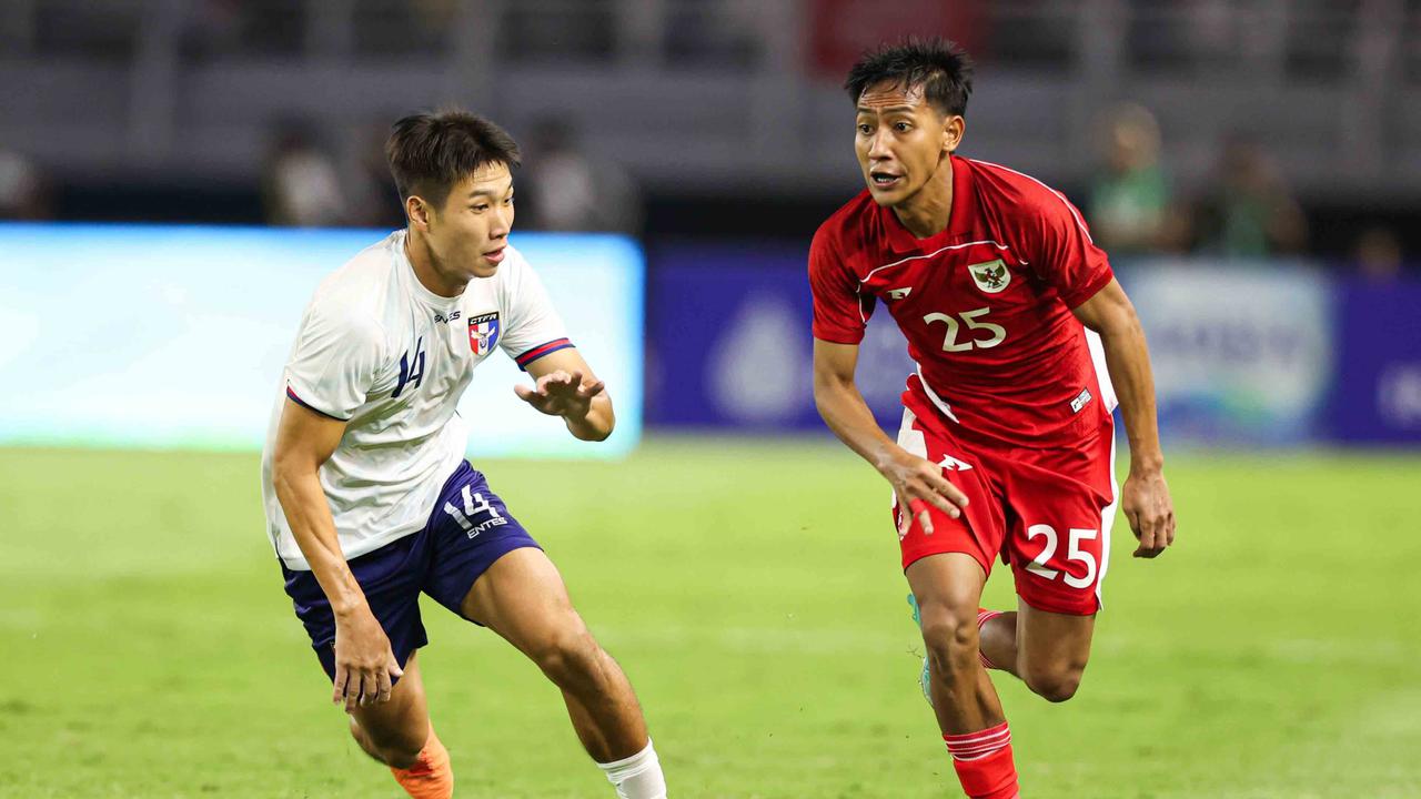 FOTO: Timnas Indonesia Pesta Gol 6-0 atas Taiwan di GBT
