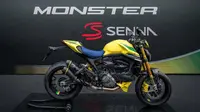 Ducati Luncurkan Monster Edisi Spesial Ayrton Senna (Motor1)