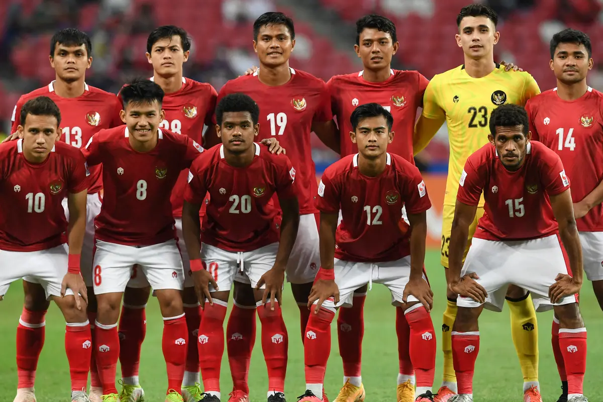 Timnas Indonesia di Piala AFF 2020.
