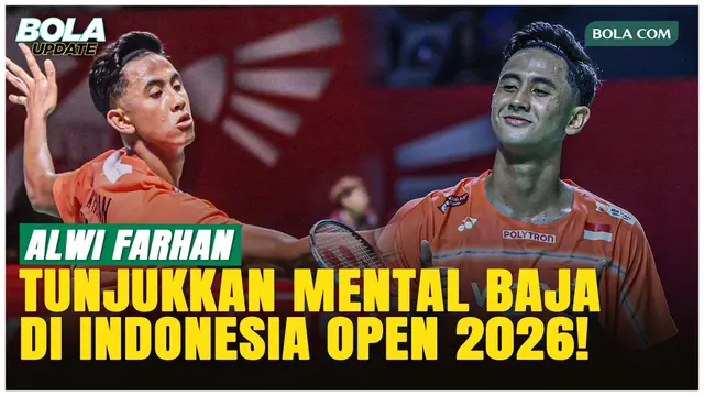 Alwi Farhan Taklukkan Lakhsya Sen, Buka Langkah Manis di Indonesia Open 2026