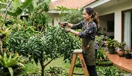 7 Teknik Pemangkasan Pohon Buah agar Tidak Terlalu Tinggi dan Tetap Produktif di Pekarangan Rumah