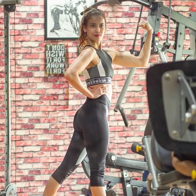 Potret Sabrina Chairunnisa Saat Berolahraga. (Sumber: Instagram/sabrinachairunnisa_)