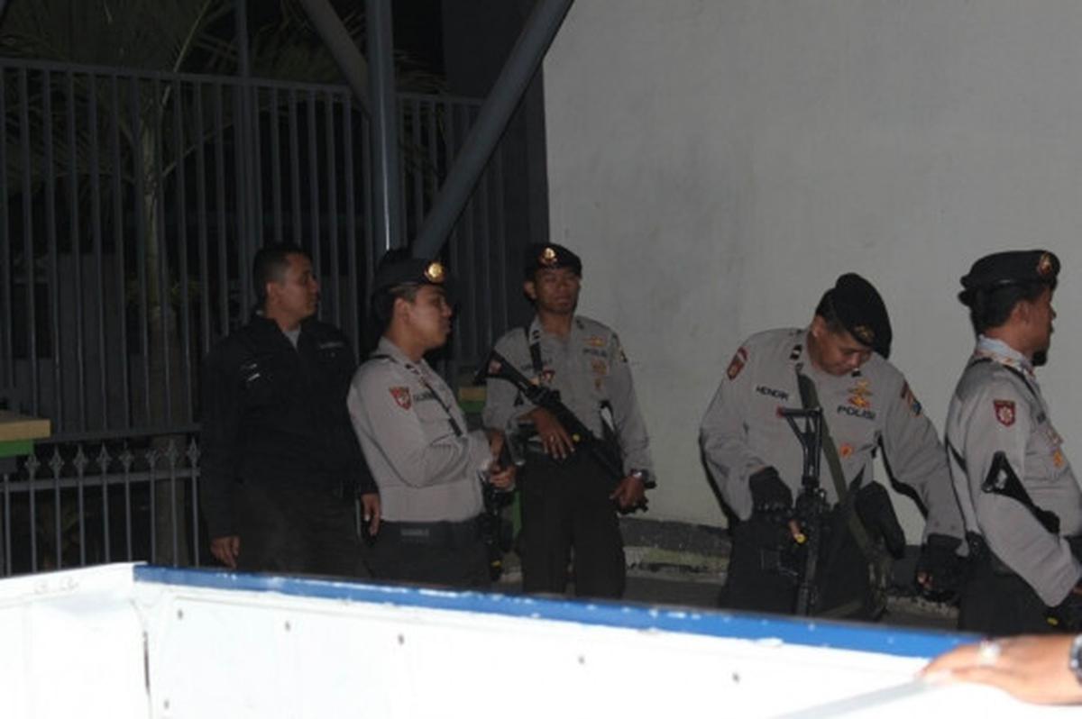 Suasana genting pemindahan 9 napi teroris dari Lapas Lowokwaru