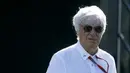 Presiden dan CEO F1 Management, Bernie Ecclestone saat di F1 Grand Prix Jerman 2016, Hockenheimring, Jerman (30/7/2016). Pebisnis Inggris berusia 85 tahun ini, telah mengelola Formula 1 sekitar 40 tahun.(REUTERS/Ralph Orlowski)