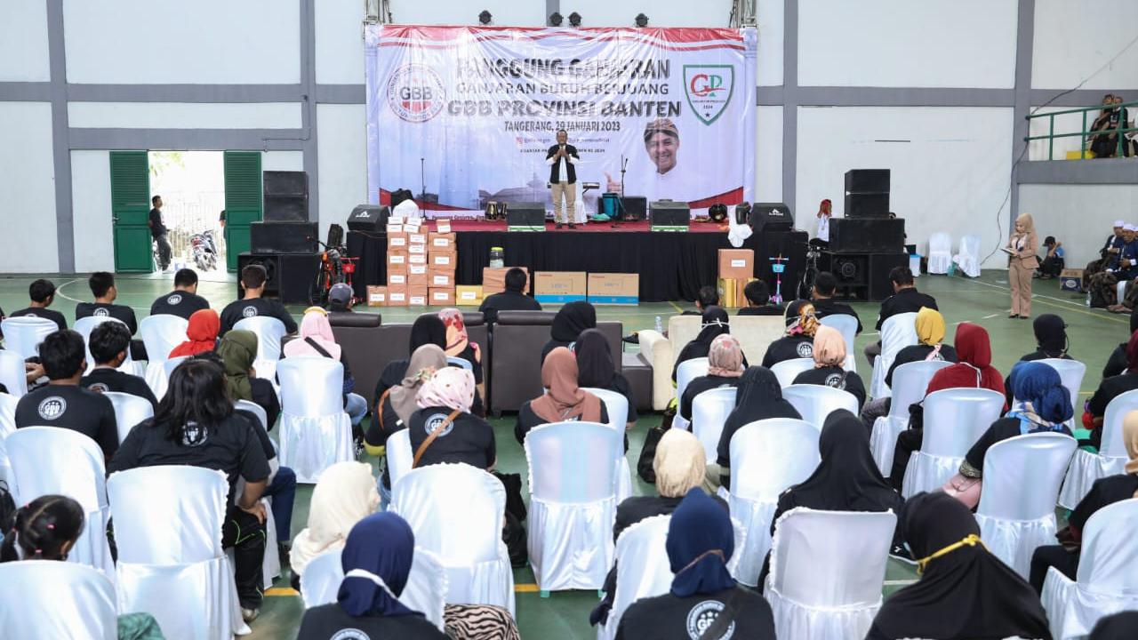 Kepengurusan relawan Ganjaran Buruh Berjuang (GBB) Provinsi Banten telah resmi dikukuhkan oleh pengurus Pusat GBB (Istimewa)