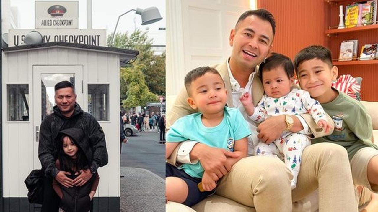 7 Potret Keakraban Artis Pria dengan Anak dari Raffi Ahmad, Dwi Sasono hingga Gading Marten