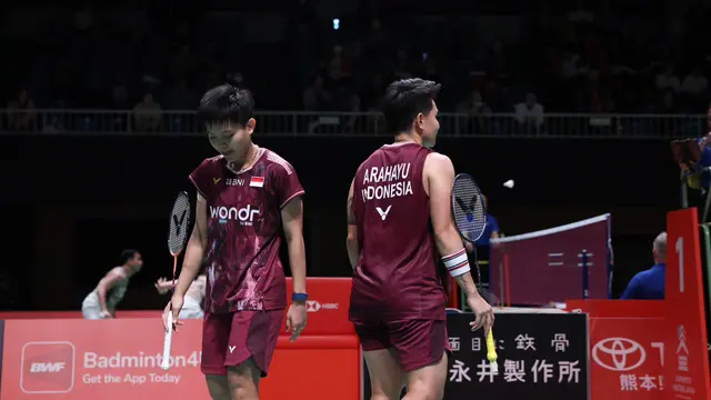 Apriyani Rahayu/Siti Fadia Silva Ramadhanti - Kumamoto Masters 2025 - Bulu Tangkis
