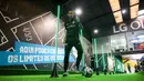 Salah satu pemain Korea-Korea Selecao sedang berlatih di tempat futuristik pada hari ke-8 pemusatan latihan mereka di Portugal, Kamis (28/11/2024). Tempat tersebut bernama Footlab.