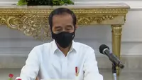 Presiden Jokowi dalam rapat terbatas. (Foto: Tangkapan Layar YouTube Sekretariat Presiden)