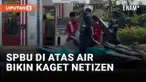 SPBU di Atas Air Kejutkan Warganet