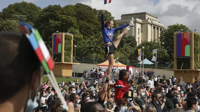 Antusiasme Warga Paris Sambut Olimpiade 2024