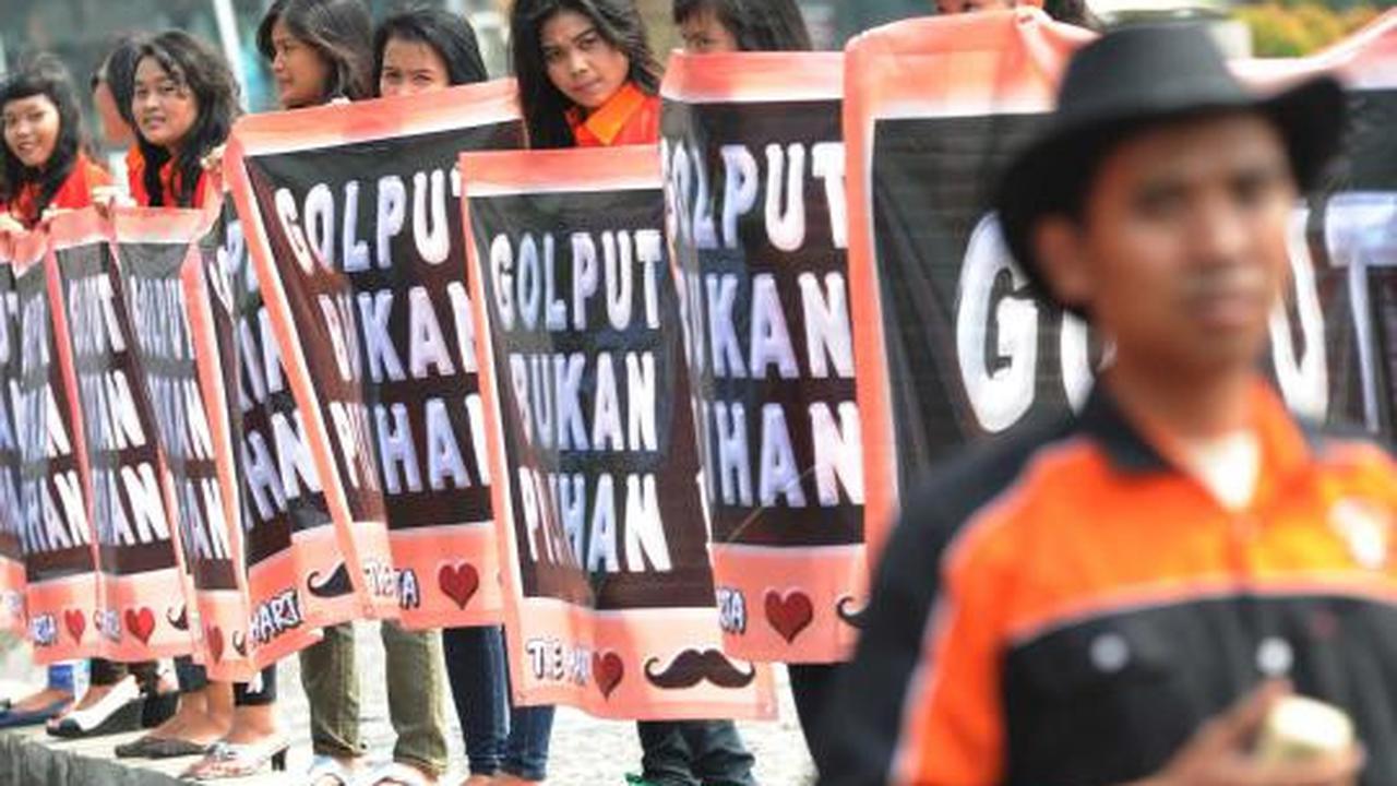 Demo tolak Golput pada Pilkada DKI