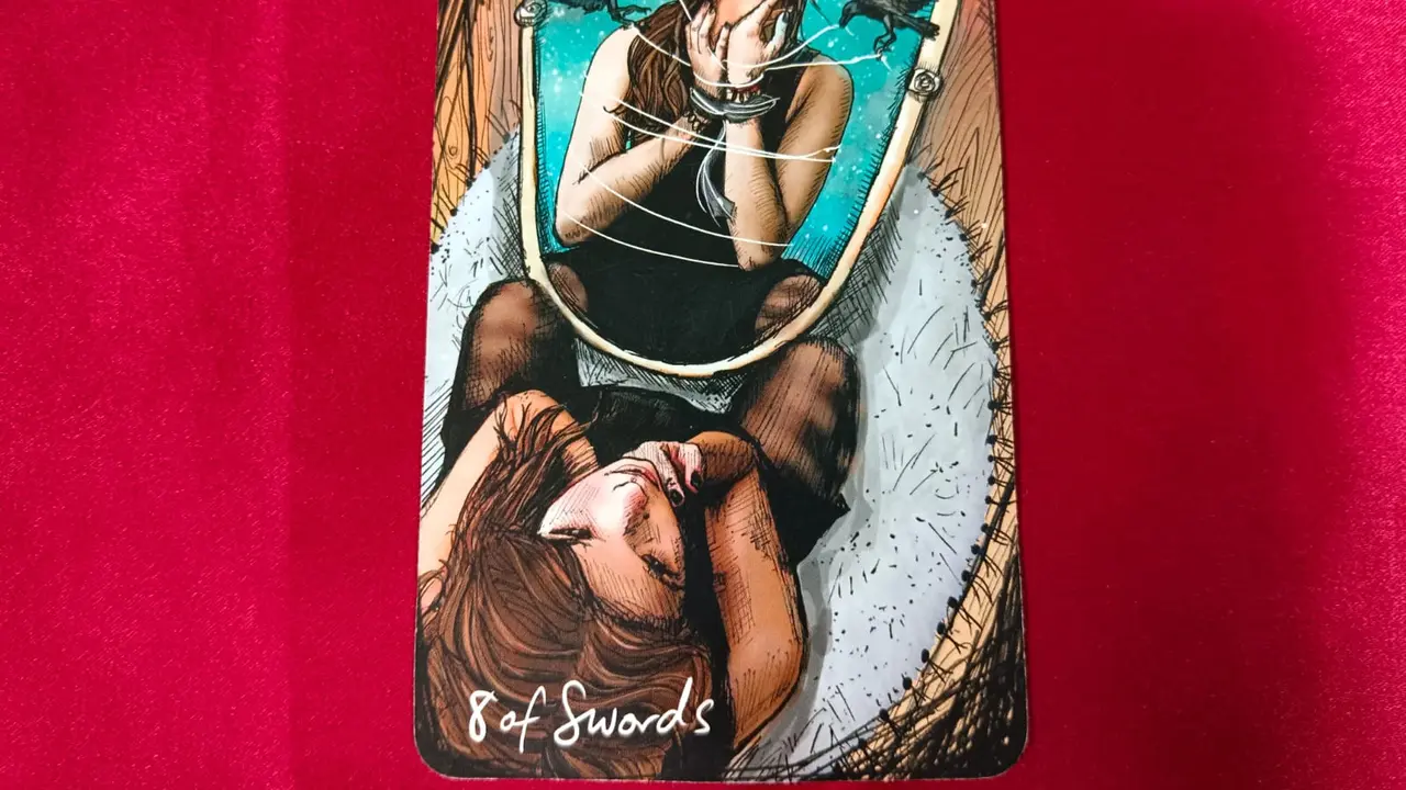 Tarot Minggu Ini 16 - 22 September 2024 Eight of Swords.