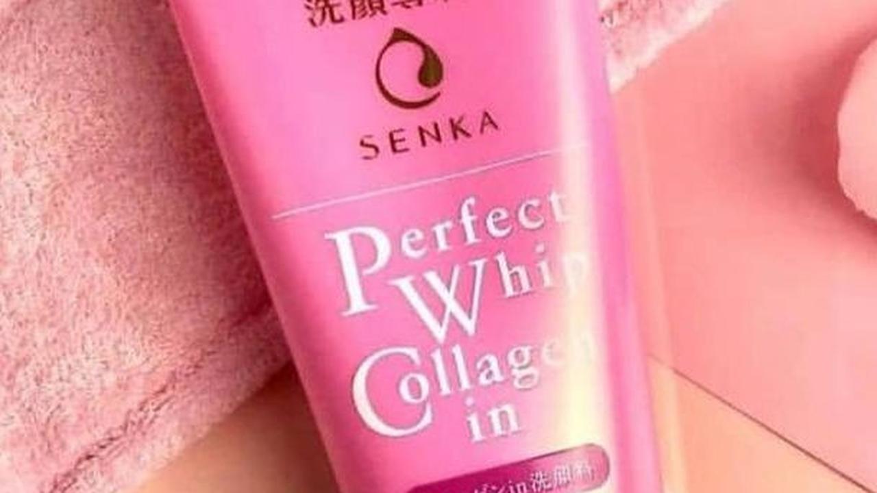 8. Senka Perfect Whip Collagen-in Facial Foam<br>