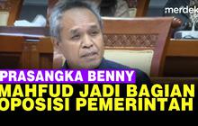 VIDEO: Pandangan Benny ke Mahfud, "Anda Jadi Bagian Oposisi Pemerintahan?"