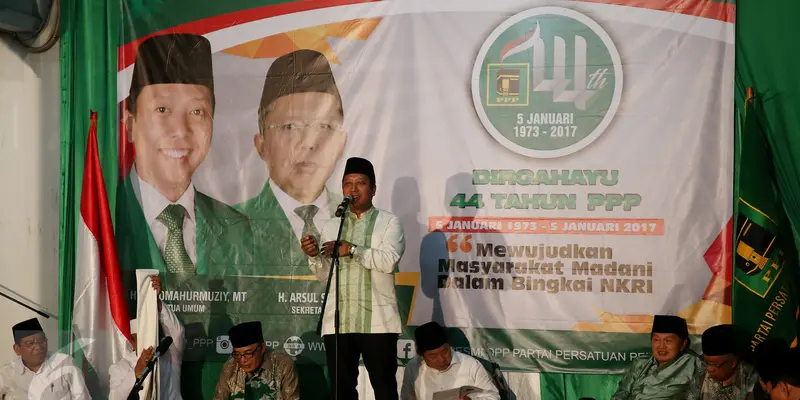 20170105- PPP Kubu Romy Gelar Tasyakuran HUT PPP ke-44-Jakarta- Johan Tallo