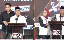 Panggung Debat Panas Nina Agustina vs Lucky Hakim, Saling Serang Sampai Sindir ‘Bupati Bukan Raja’