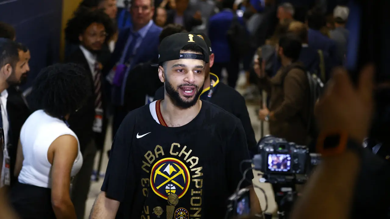 Jamal Murray saat membawa Nuggets juara NBA