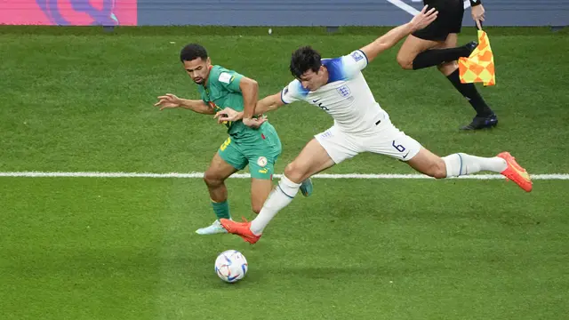 Foto: Melihat Aksi 4 Bek Kokoh Manchester saat Inggris Kalahkan Senegal di Piala Dunia 2022