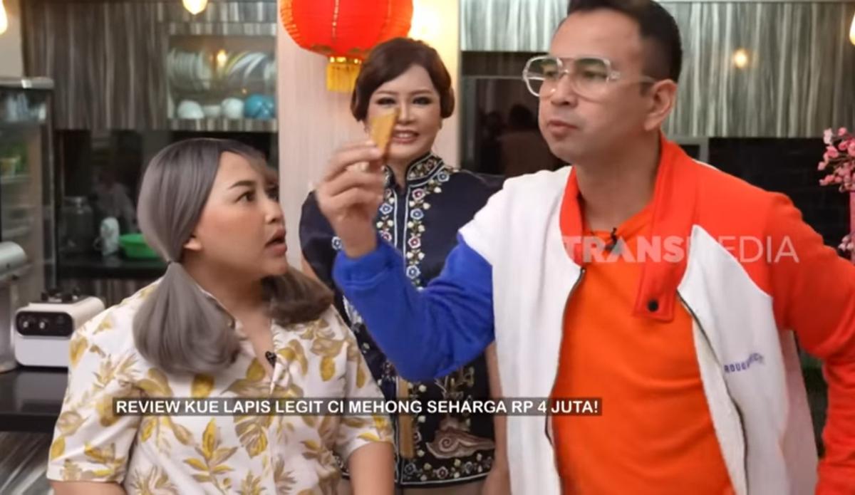 Harta Kekayaan Capai Rp1 Triliun, Raffi Ahmad Syok Harga Lapis Legit Ci Mehong Dibanderol Rp4 Juta