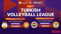 Link Live Streaming Turkish Volleyball League Matchweek 15 di Vidio, 18 Januari 2022. (Sumber : dok. vidio.com)