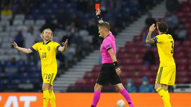 FOTO: Ukraina Tembus Perempat Final Euro 2020 Usai Taklukkan Swedia