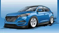 Pabrikan otomotif asal Korea Selatan, Hyundai, baru saja membuka selubung mobil terganas mereka, Tucson 2016. 