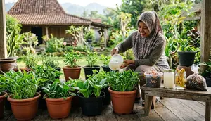 Sayuran di Pot Cepat Layu? Kenali Bahan Dapur yang Bisa Membantu Pertumbuhannya
