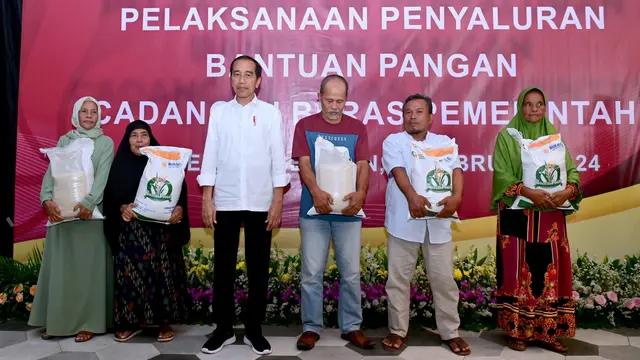 Presiden Tegaskan Bantuan Pangan BULOG Sebagai Solusi Hadapi Kenaikan Harga