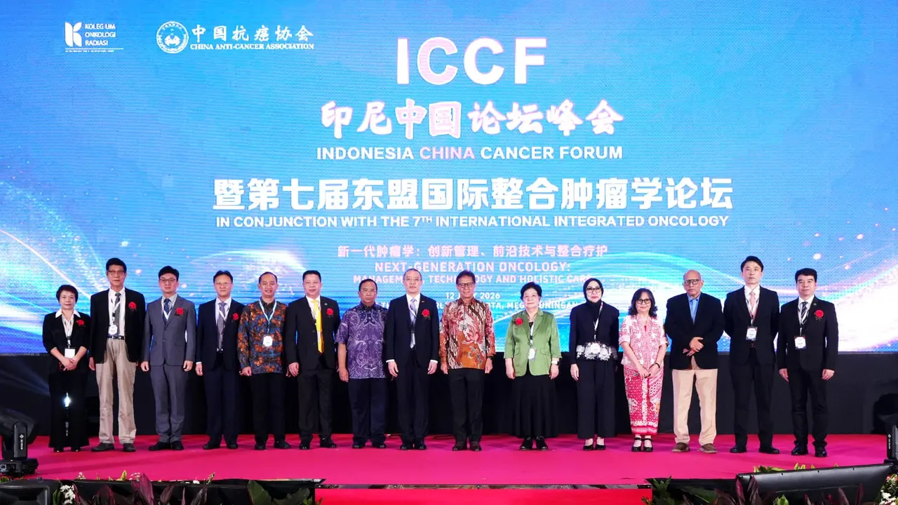 Beban Kanker Indonesia Meningkat, ICCF 2026 Perkuat Kolaborasi Indonesia-Tiongkok