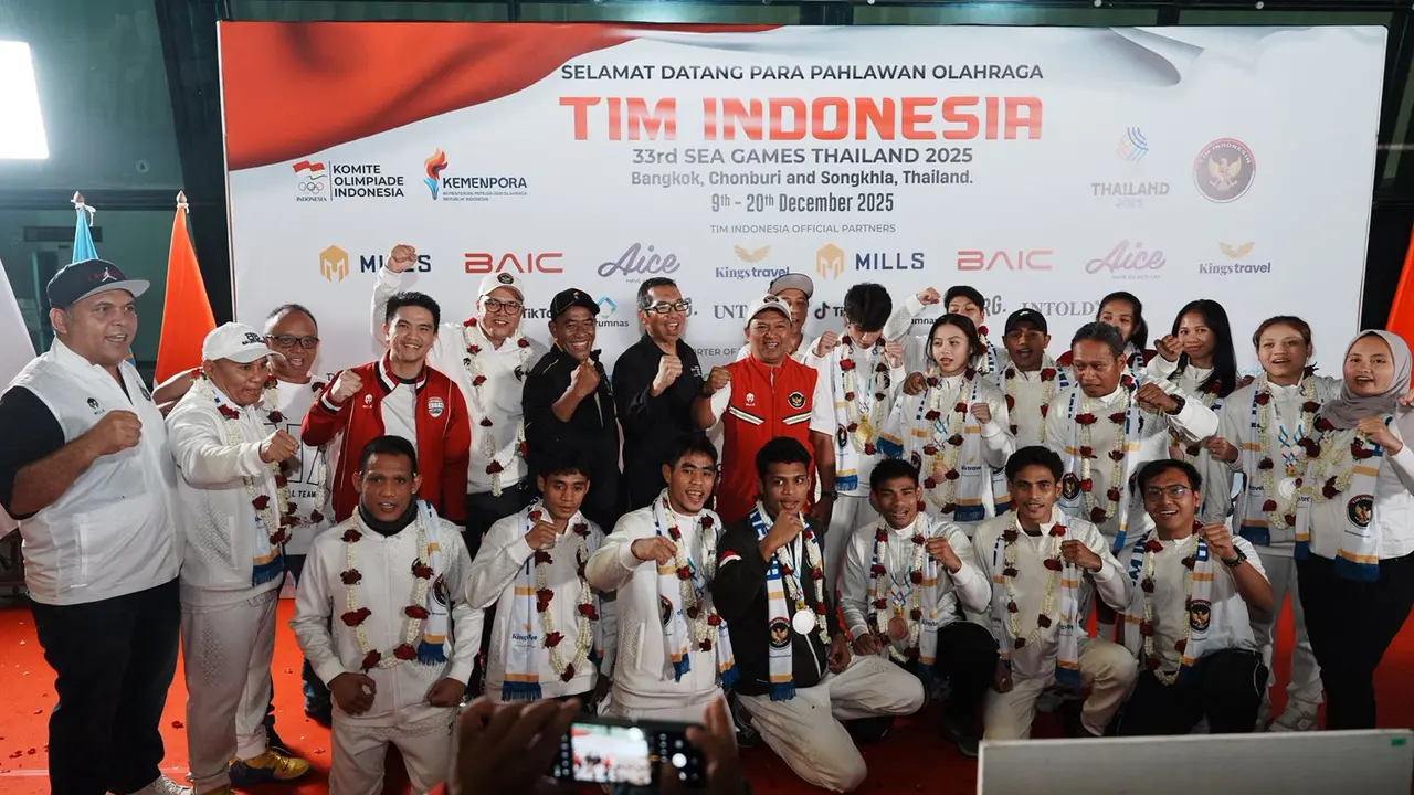 Kepulangan petinju Indonesia dari SEA Games 2025