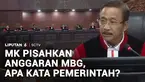Pemerintah merespons keputusan Mahkamah Konstitusi soal Makan Bergizi Gratis tidak masuk pos anggaran pendidikan. Keputusan itu akan dikaji, mengingat putusan MK baru berlaku untuk anggaran tahun 2028.