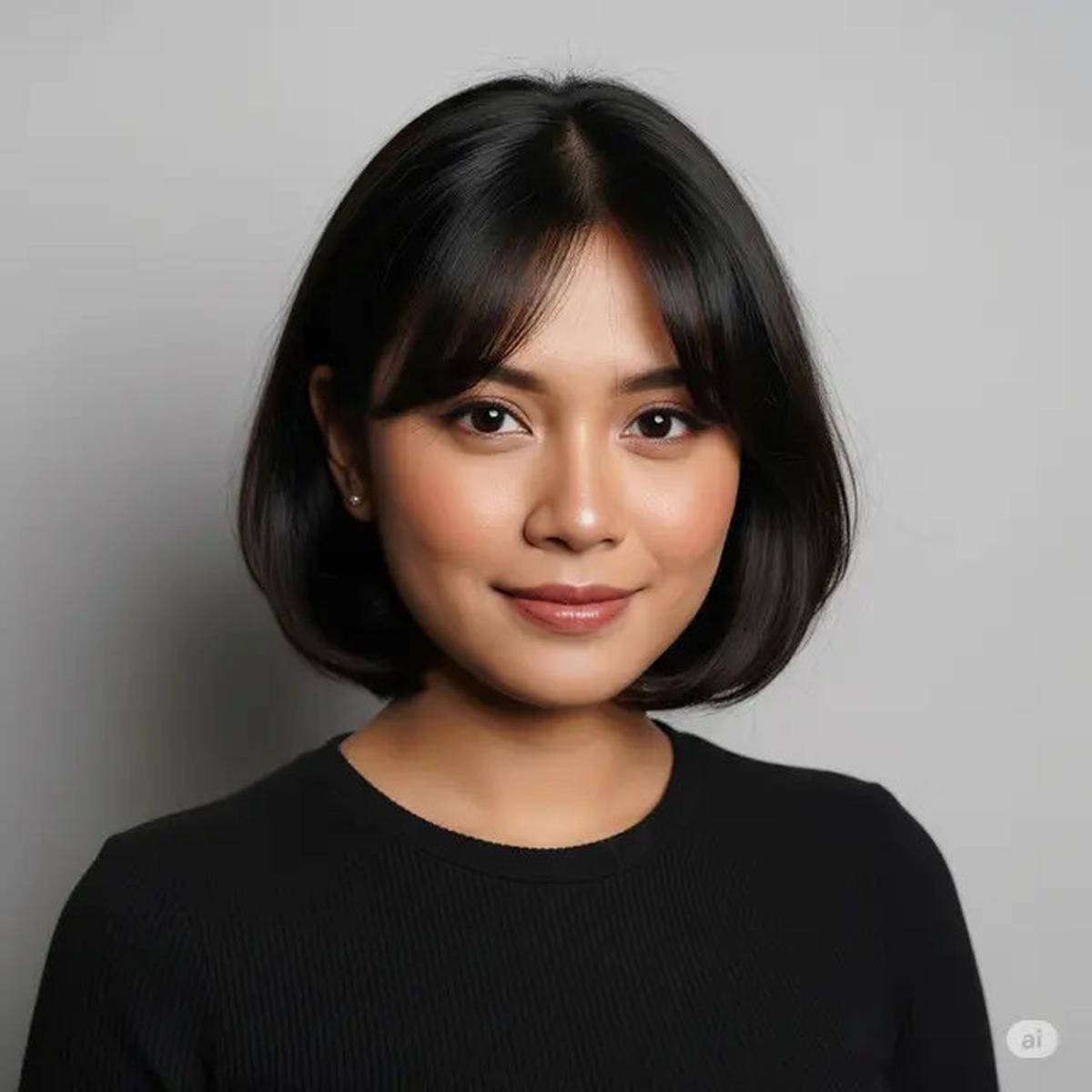 Bob dengan Poni vs Bob Tanpa Poni: Mana yang Lebih Pas untuk Wajah Bulat?