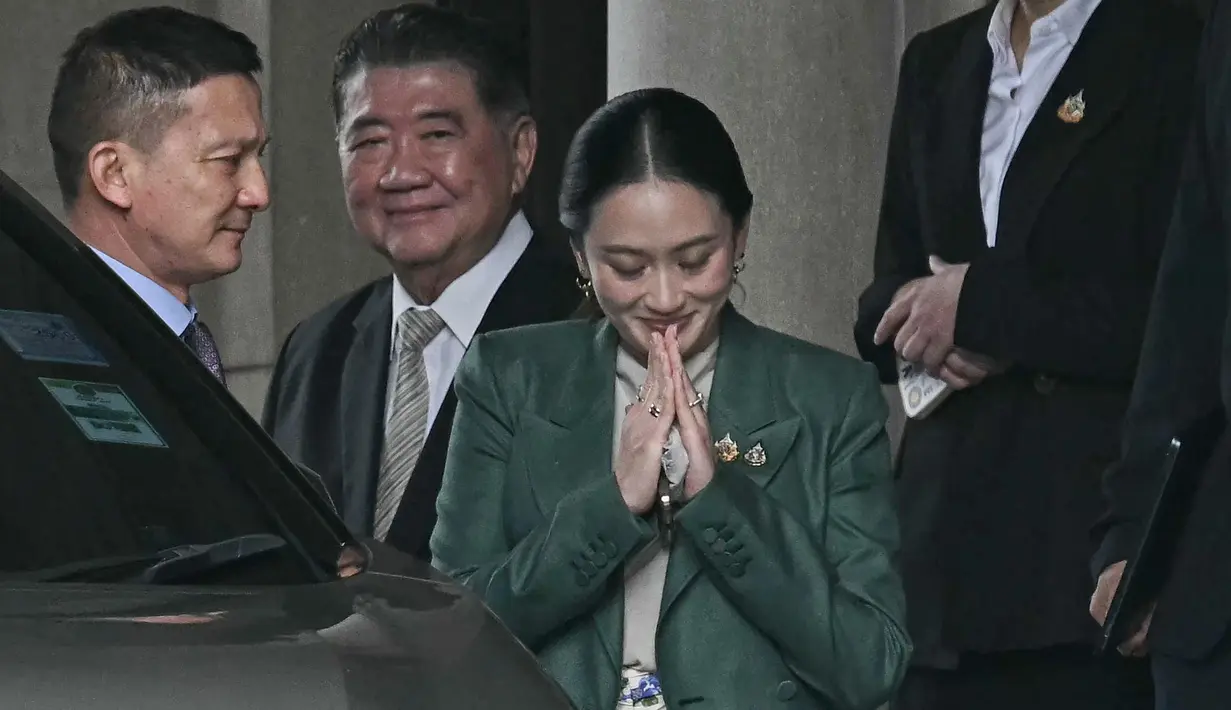 Jika terbukti bersalah, temuan NACC bisa mengarah pada pemberhentian permanen Paetongtarn Shinawatra dari jabatan perdana Menteri Thailand. (Lillian SUWANRUMPHA/AFP)