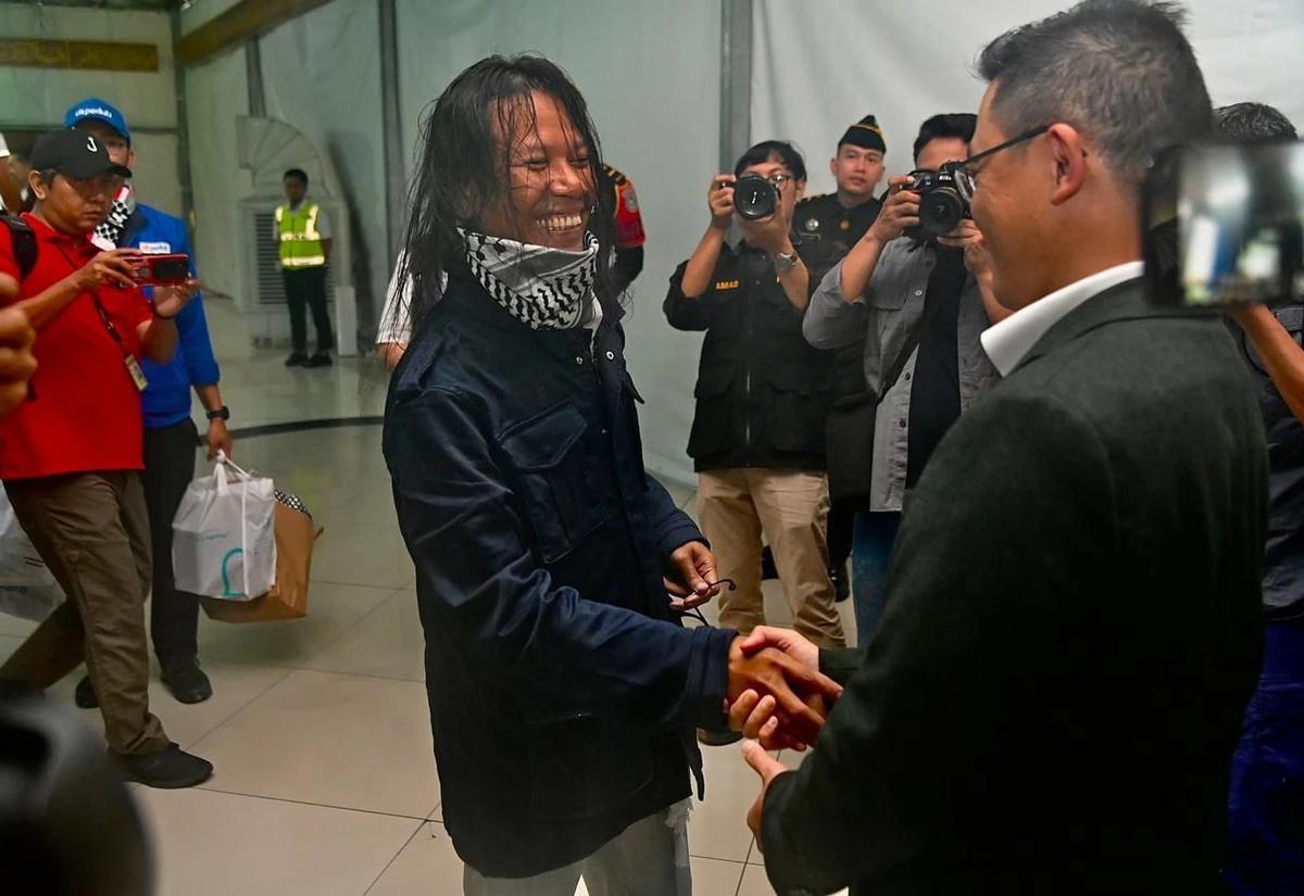 9 WNI yang Ditahan Israel Tiba di Tanah Air