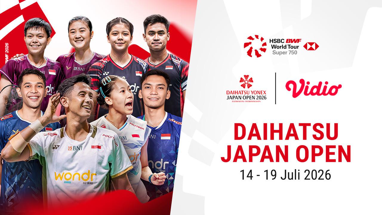 Daihatsu Japan Open 2026: Ajang Pembuktian Wakil Indonesia di BWF Streaming di Vidio