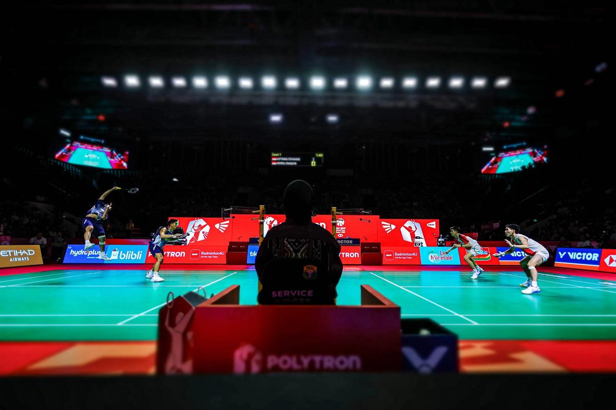 FOTO: Raymond/ Nikolaus Melaju ke Final Indonesia Open 2026