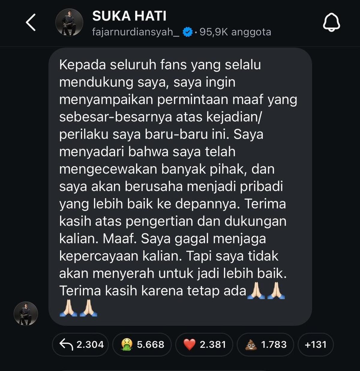 Kronologi Fajar Noor Diduga Selingkuh dengan Amanda Lucson, Shabrina Eleanor Sindir di TikTok?