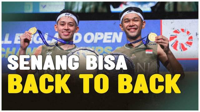 Berita Video, komentar Fajar / Rian setelah meraih gelar juara back to back All England 2024