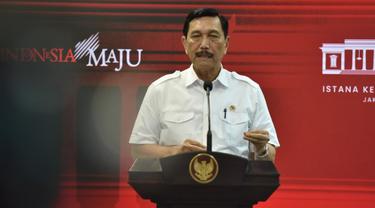 Menko Marves Luhut B. Pandjaitan