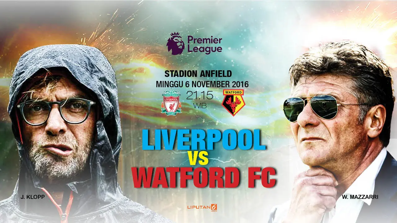 Prediksi Liverpool Vs Watford 