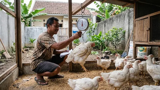 Cara Ternak Ayam Pedaging Panen 30 Hari, Kunci Pertumbuhan Cepat dan Optimal