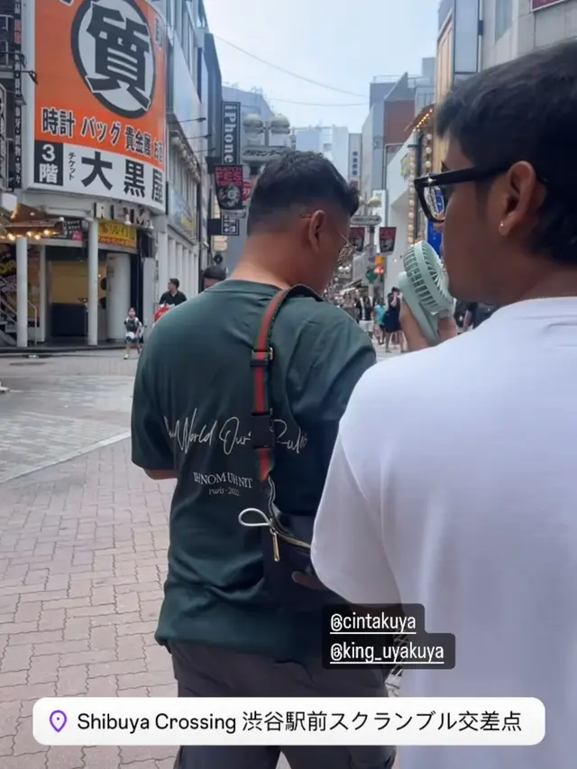 Keluarga Cinta Kuya di Jepang