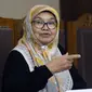 Mantan Menteri Kesehatan Siti Fadilah Supari saat menjalani sidang perdana PK kasus korupsi pengadaan alat kesehatan di Pengadilan Tipikor, Jakarta, Kamis (31/5). Sebelumnya, Siti Fadilah dipidana penjara empat tahun. (Liputan6.com/Helmi Fithriansyah)